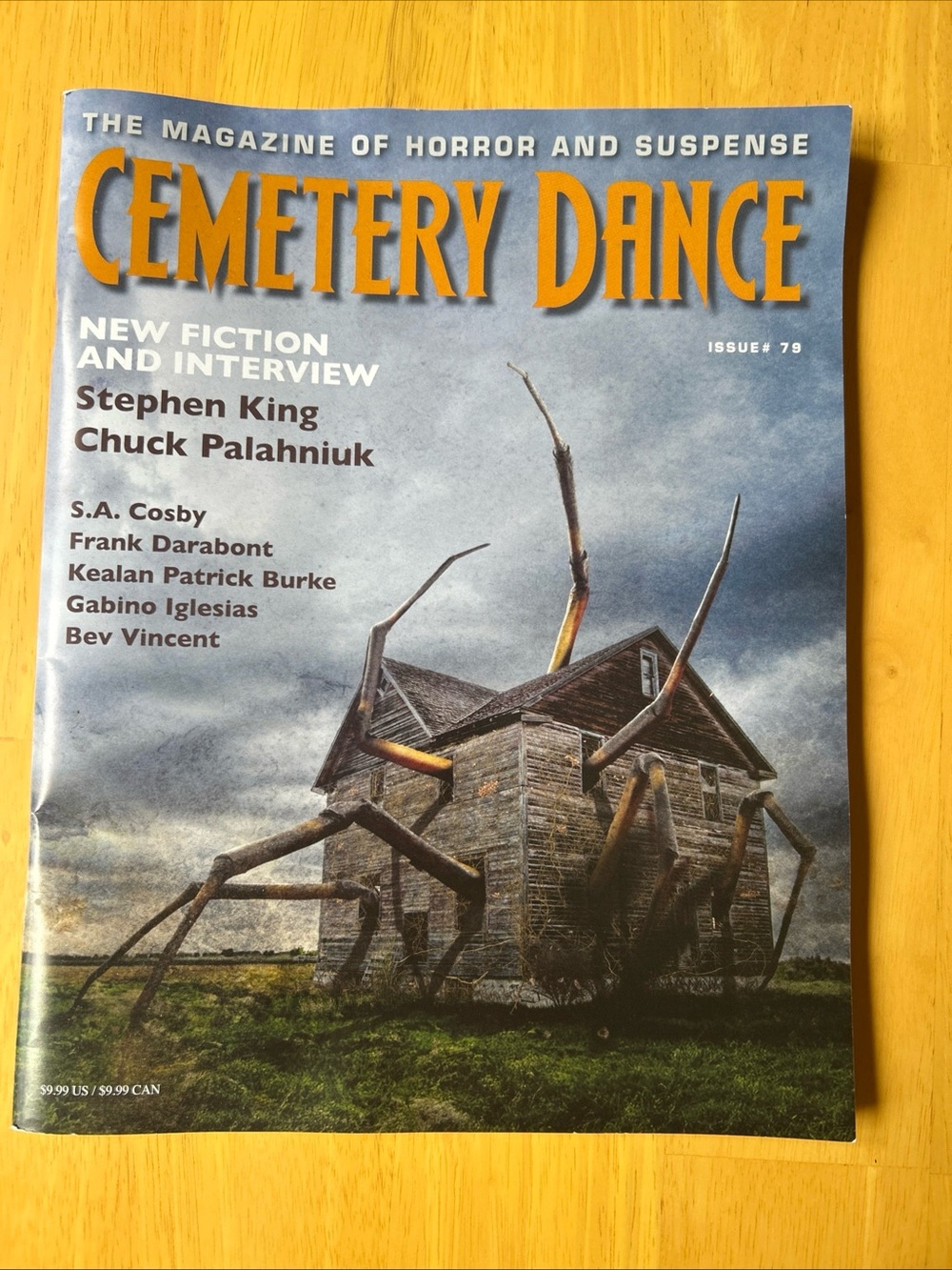 Cemetery Dance Magazine Issue #79 2024 Stephen King Chuck Palahniuk Horror